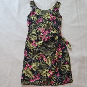 Floral Print Mini Dress
